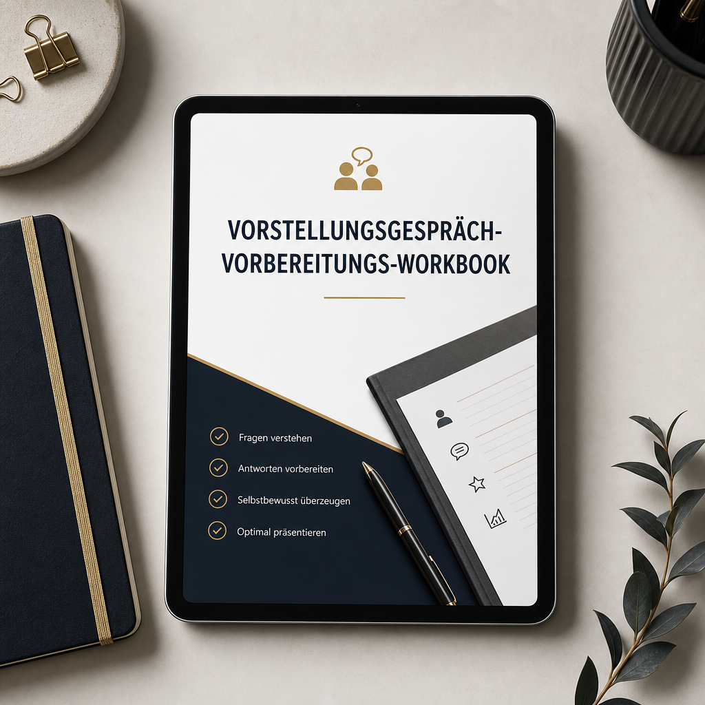 Vorstellungsgespräch-Vorbereitungs-Workbook Vorstellungsgespräch-Vorbereitungs-Workbook