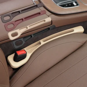 Auto-Sitzlückenfüller (2er-Set) – auslaufsichere Aufbewahrung zwischen Sitz und Mittelkonsole