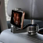 Kopfstützen-Halter für Smartphone und Tablet – verstellbare Auto-Rücksitzhalterung
